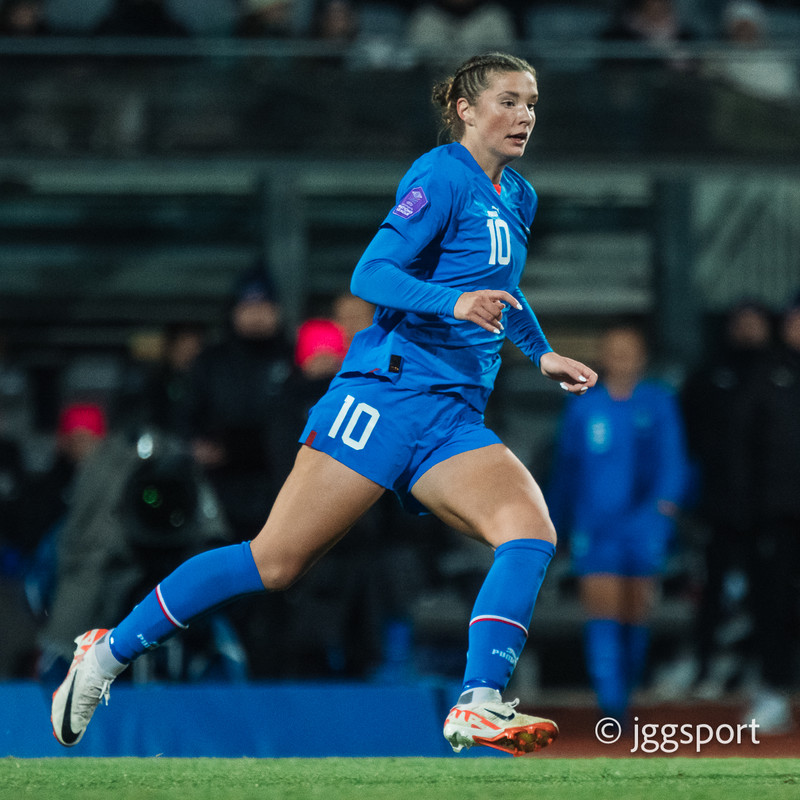 María skoraði tvö í stórsigri - Karólína með sína sjöundu stoðsendingu