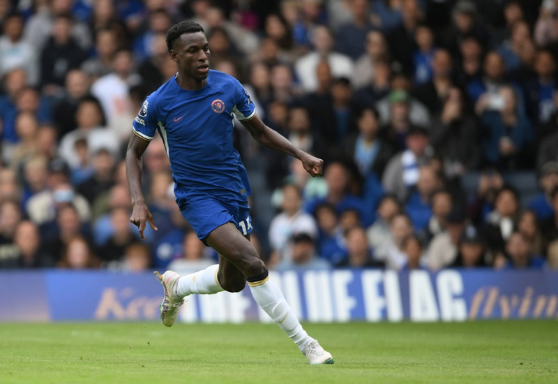 <b>Sóknarmaður: Nicolas Jackson (Chelsea)</b> - Kláraði færin af mikilli fagmennsku þegar hann skoraði þrennuna gegn Tottenham.