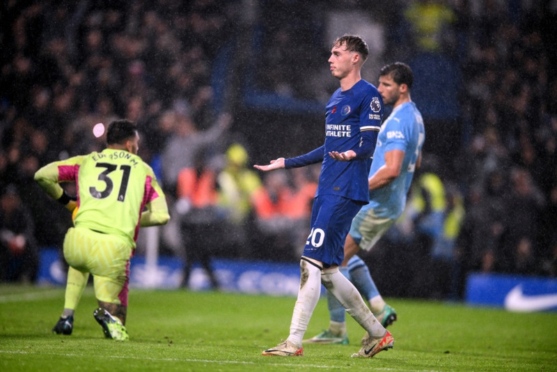 Cole Palmer gerði fjórða mark Chelsea.