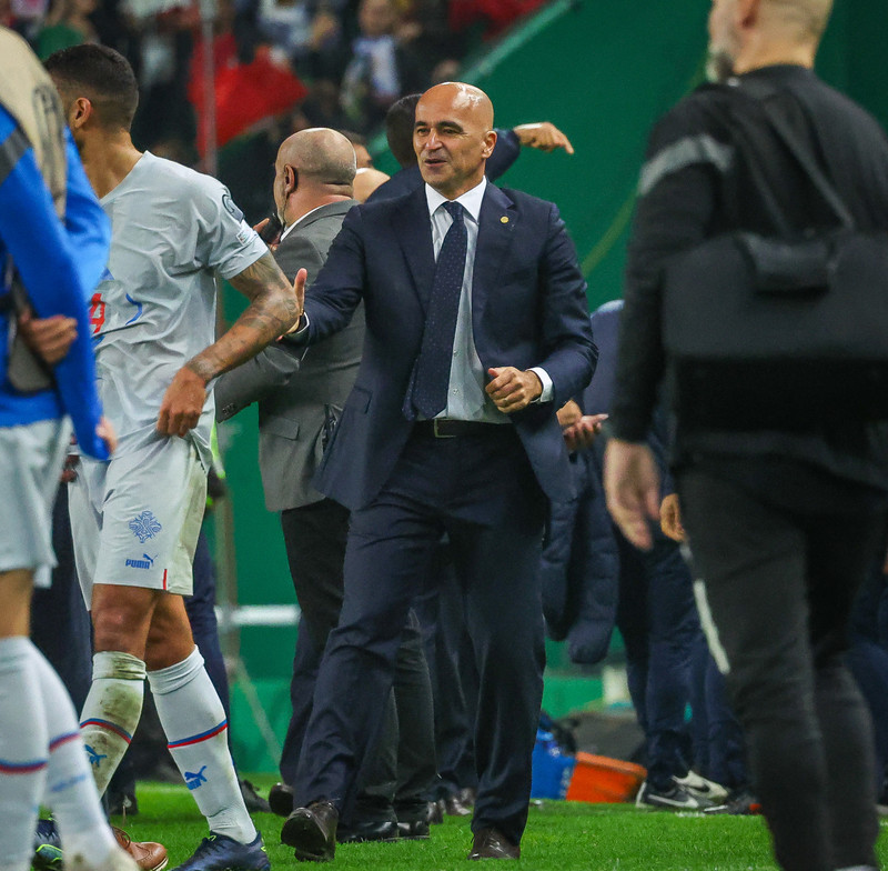 Roberto Martinez, þjálfari Portúgal.