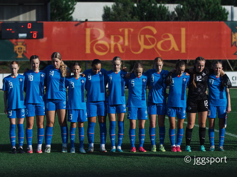 Myndaveisla 2: U15 tapaði gegn Portúgal í fyrradag