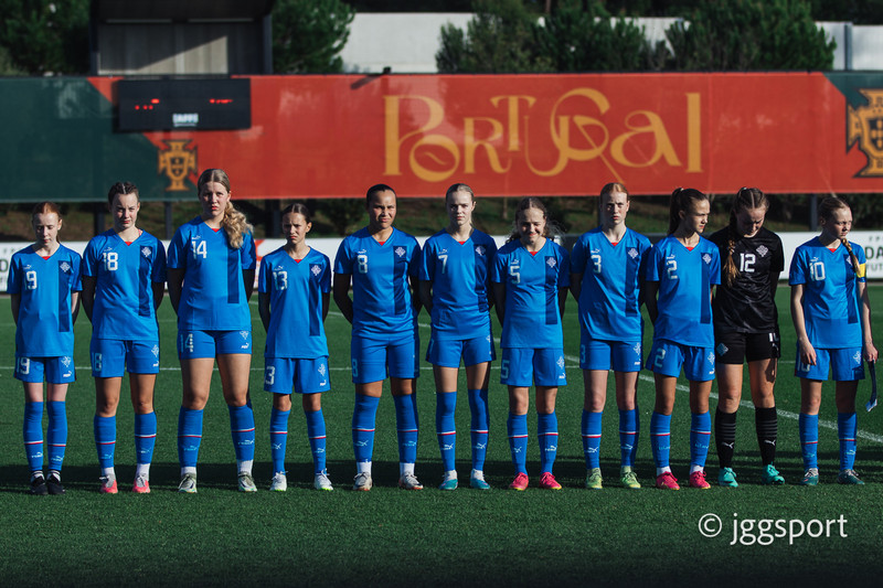 Myndaveisla 2: U15 tapaði gegn Portúgal í fyrradag