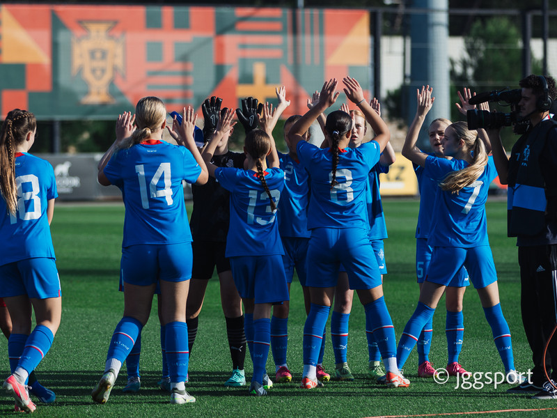 Myndaveisla 2: U15 tapaði gegn Portúgal í fyrradag
