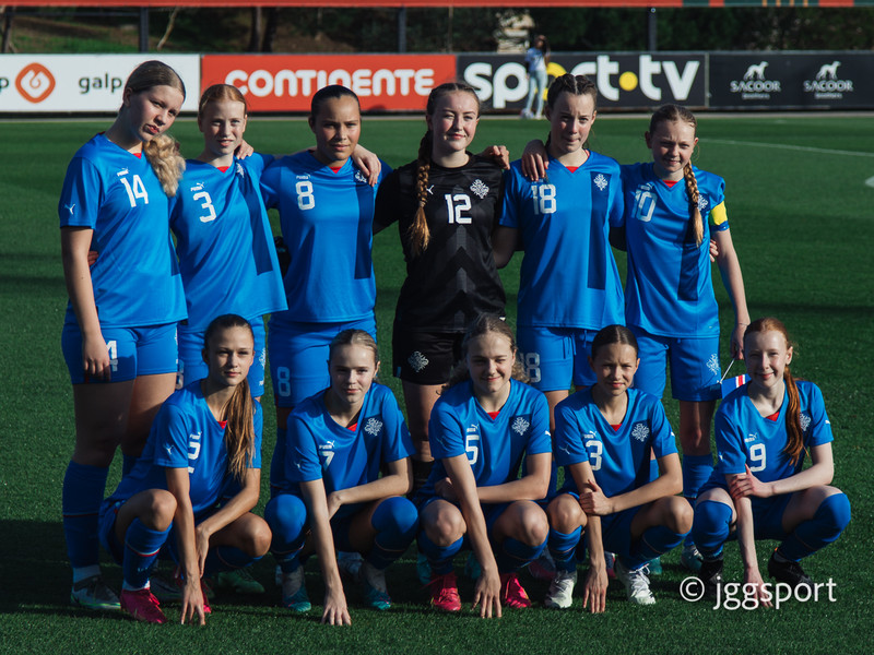 Myndaveisla 2: U15 tapaði gegn Portúgal í fyrradag