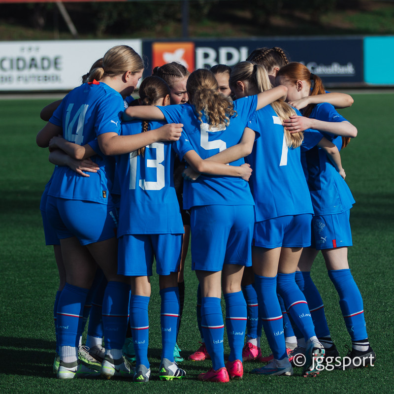 Myndaveisla 2: U15 tapaði gegn Portúgal í fyrradag