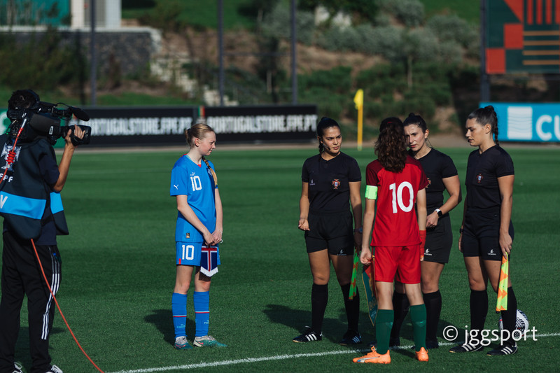 Myndaveisla 2: U15 tapaði gegn Portúgal í fyrradag