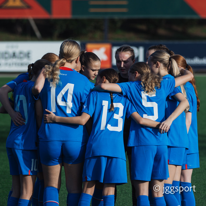 Myndaveisla 2: U15 tapaði gegn Portúgal í fyrradag