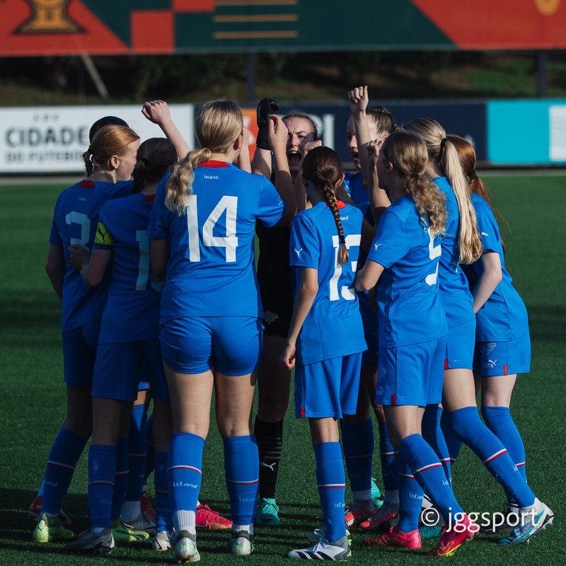 Myndaveisla 2: U15 tapaði gegn Portúgal í fyrradag