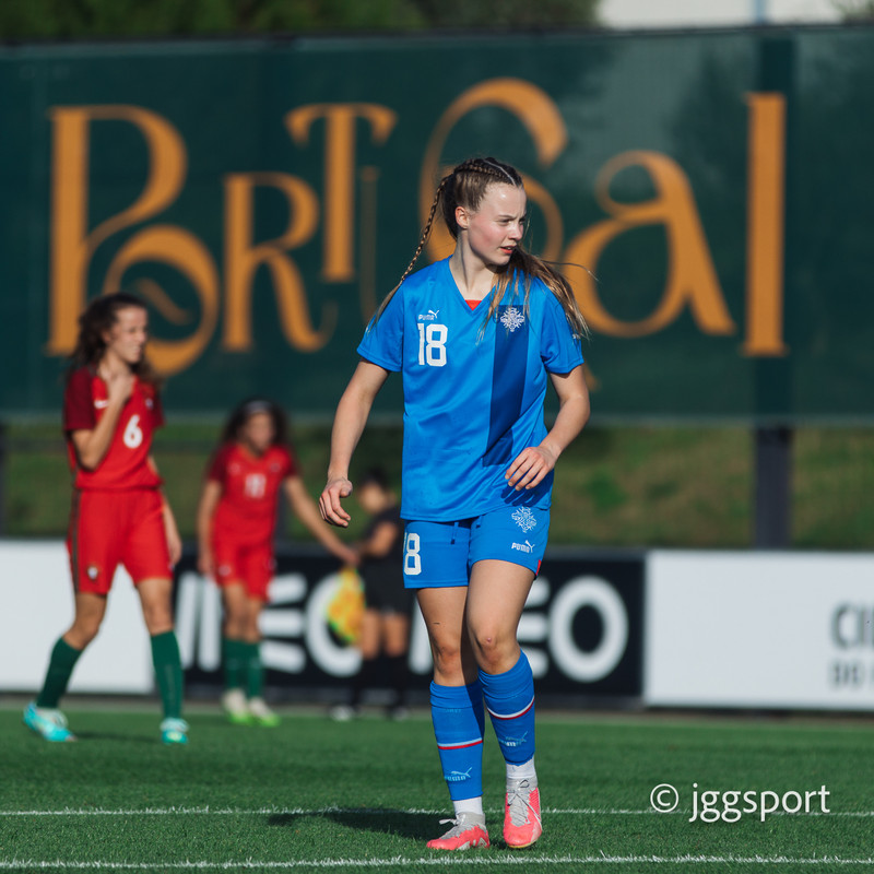Myndaveisla 2: U15 tapaði gegn Portúgal í fyrradag