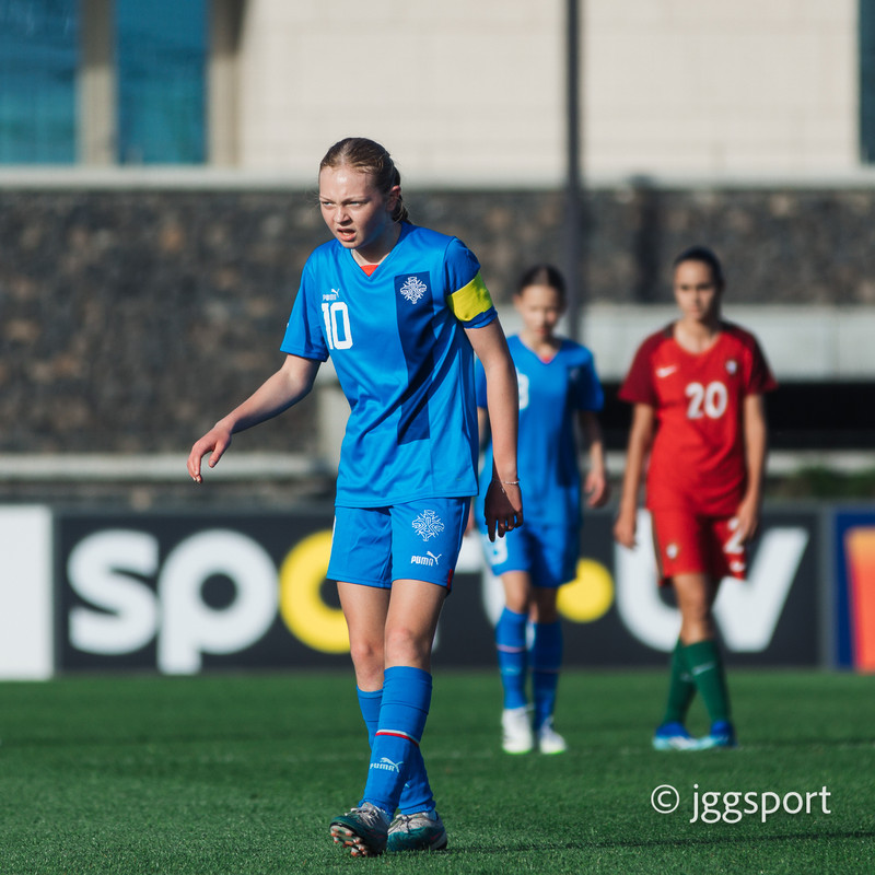 Myndaveisla 2: U15 tapaði gegn Portúgal í fyrradag
