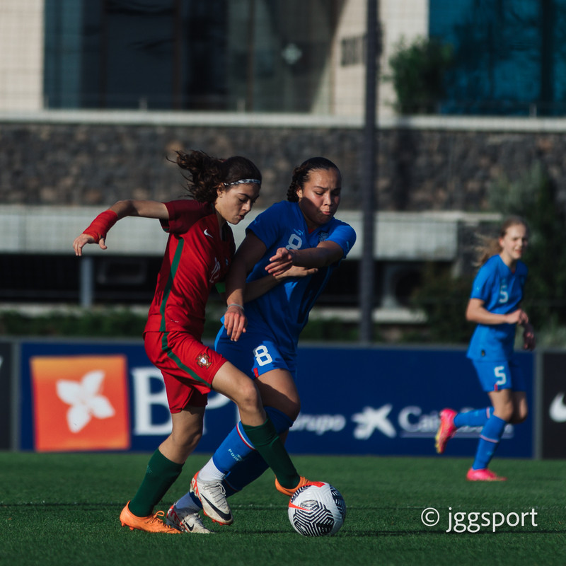 Myndaveisla 2: U15 tapaði gegn Portúgal í fyrradag