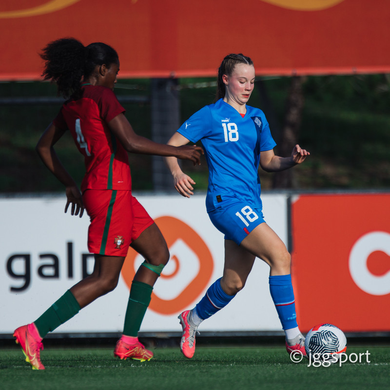 Myndaveisla 2: U15 tapaði gegn Portúgal í fyrradag