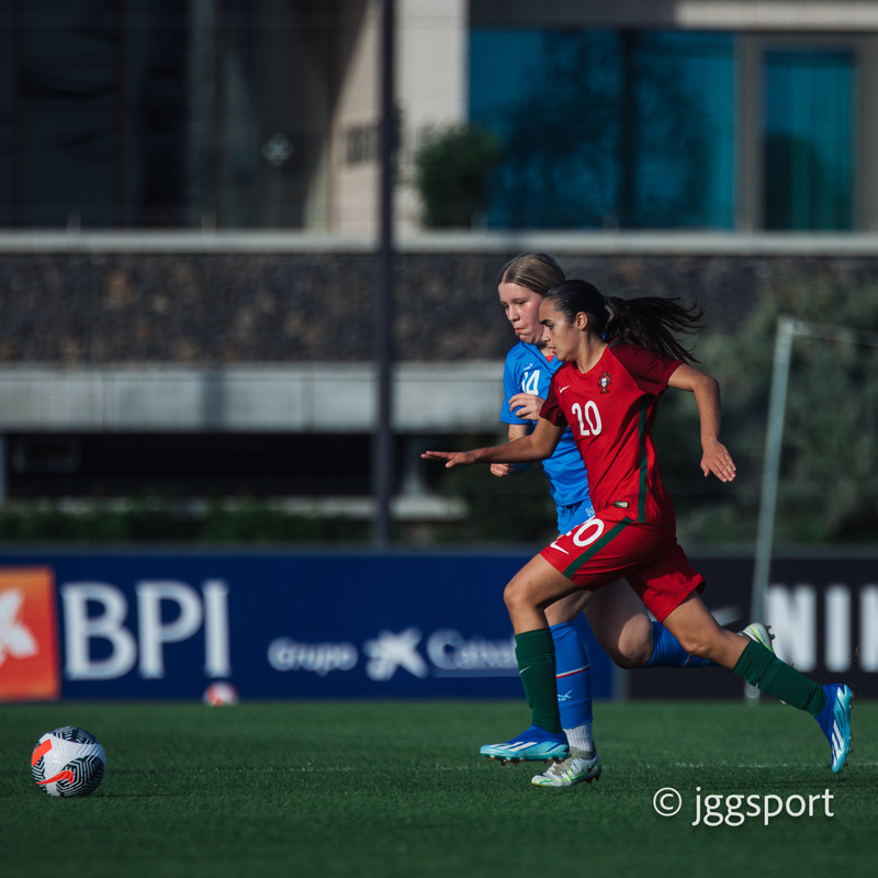 Myndaveisla 2: U15 tapaði gegn Portúgal í fyrradag