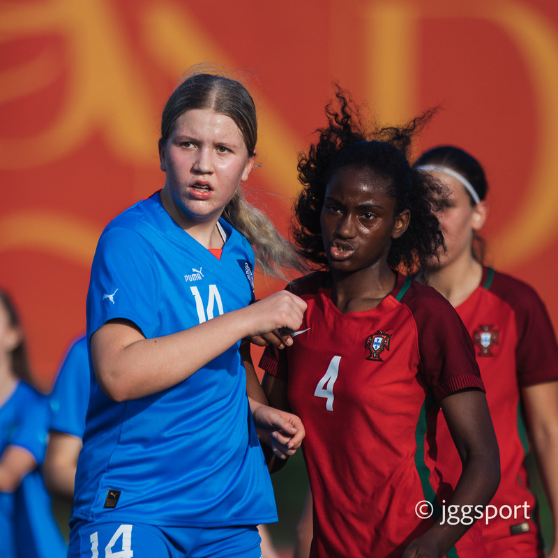 Myndaveisla 2: U15 tapaði gegn Portúgal í fyrradag