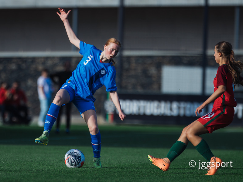 Myndaveisla 2: U15 tapaði gegn Portúgal í fyrradag