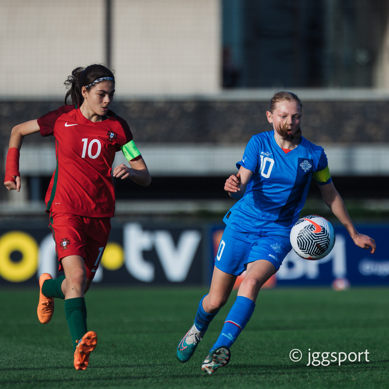 Myndaveisla 2: U15 tapaði gegn Portúgal í fyrradag