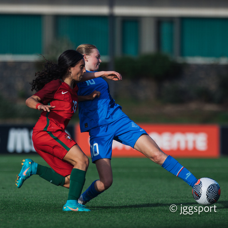 Myndaveisla 2: U15 tapaði gegn Portúgal í fyrradag