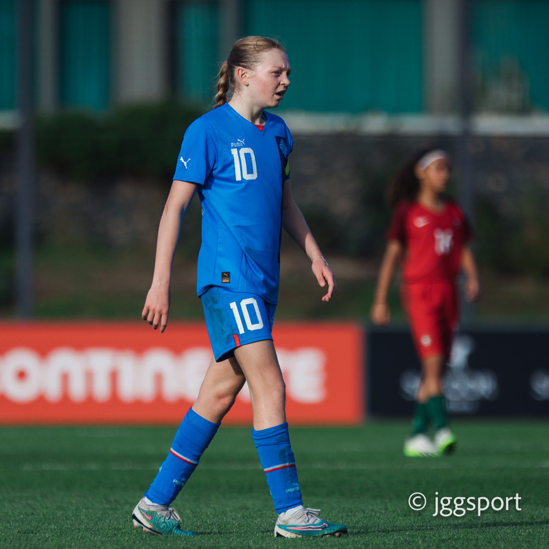 Myndaveisla 2: U15 tapaði gegn Portúgal í fyrradag