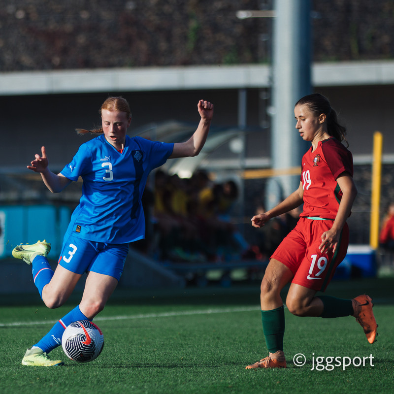 Myndaveisla 2: U15 tapaði gegn Portúgal í fyrradag