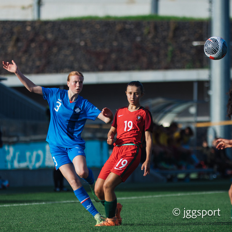 Myndaveisla 2: U15 tapaði gegn Portúgal í fyrradag