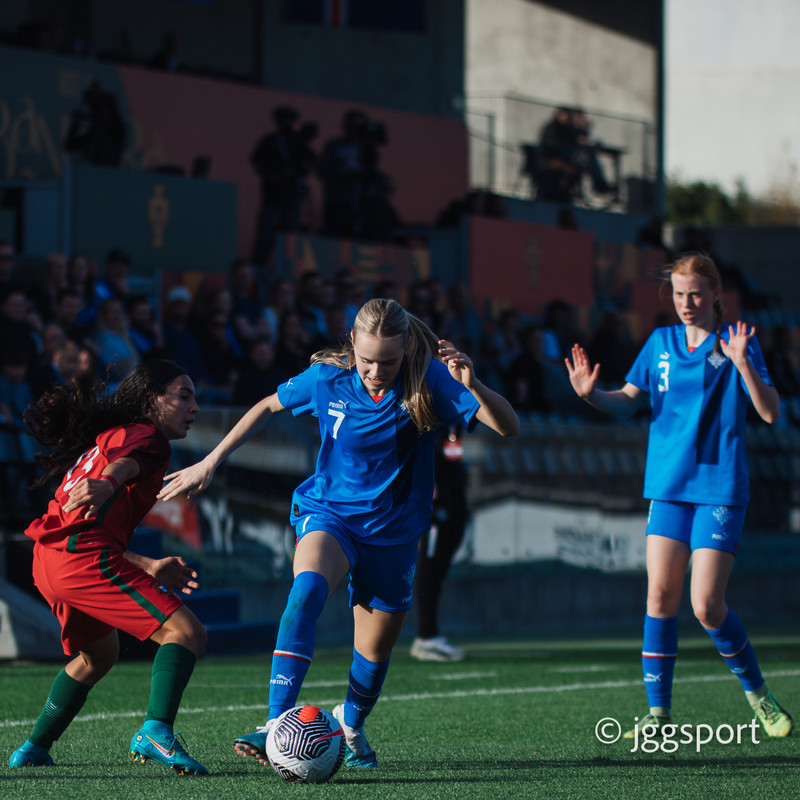 Myndaveisla 2: U15 tapaði gegn Portúgal í fyrradag