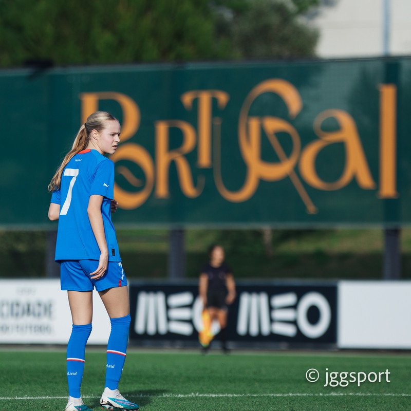 Myndaveisla 2: U15 tapaði gegn Portúgal í fyrradag