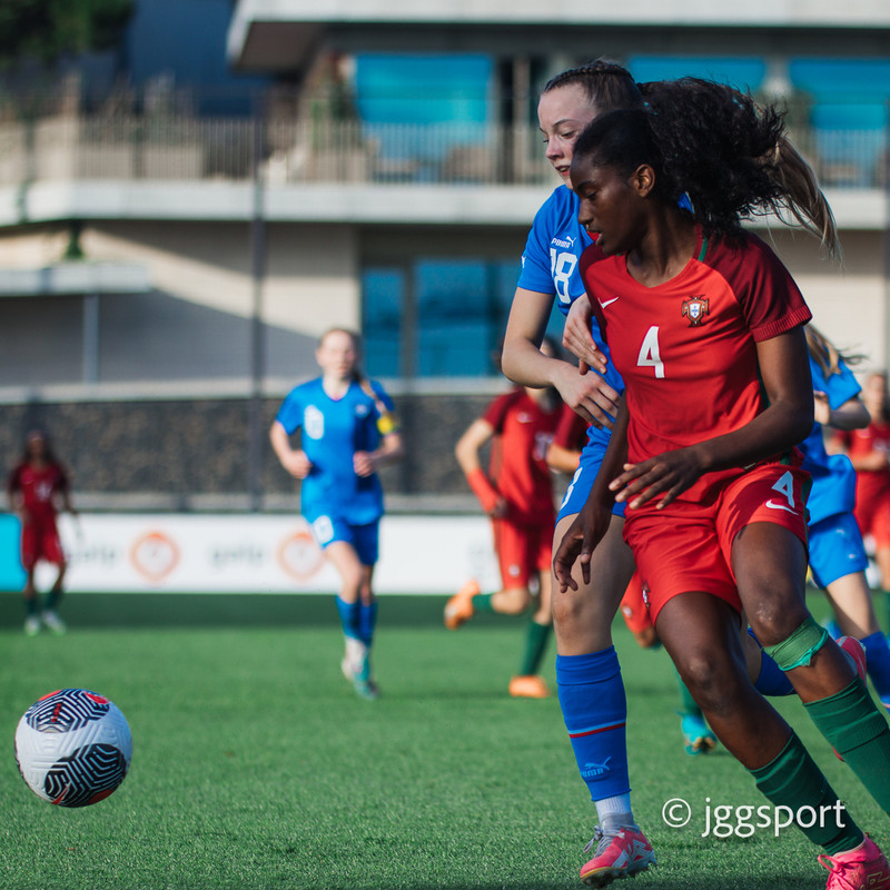Myndaveisla 2: U15 tapaði gegn Portúgal í fyrradag