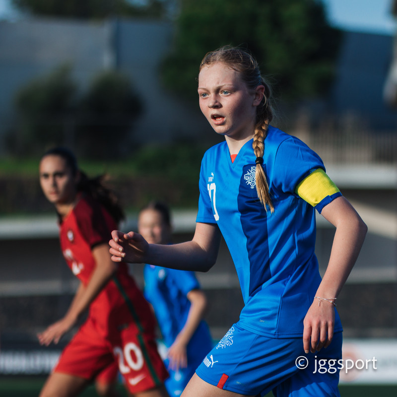 Myndaveisla 2: U15 tapaði gegn Portúgal í fyrradag