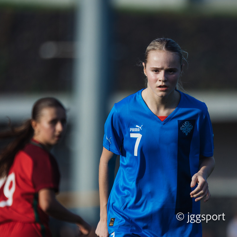 Myndaveisla 2: U15 tapaði gegn Portúgal í fyrradag