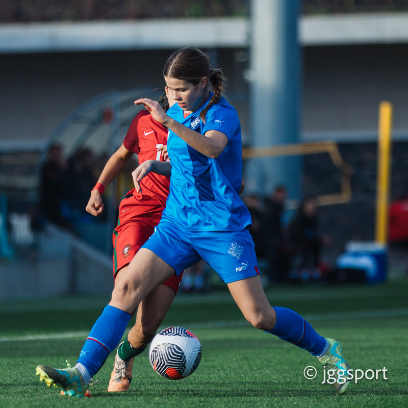 Myndaveisla 2: U15 tapaði gegn Portúgal í fyrradag