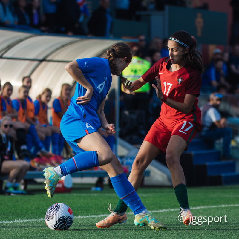 Myndaveisla 2: U15 tapaði gegn Portúgal í fyrradag
