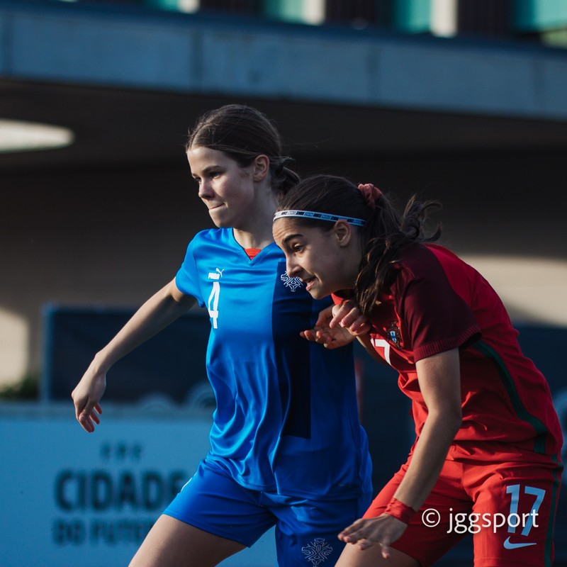 Myndaveisla 2: U15 tapaði gegn Portúgal í fyrradag