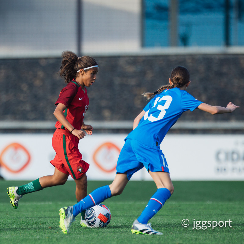 Myndaveisla 2: U15 tapaði gegn Portúgal í fyrradag