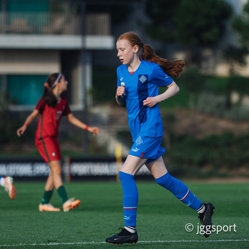 Myndaveisla 2: U15 tapaði gegn Portúgal í fyrradag