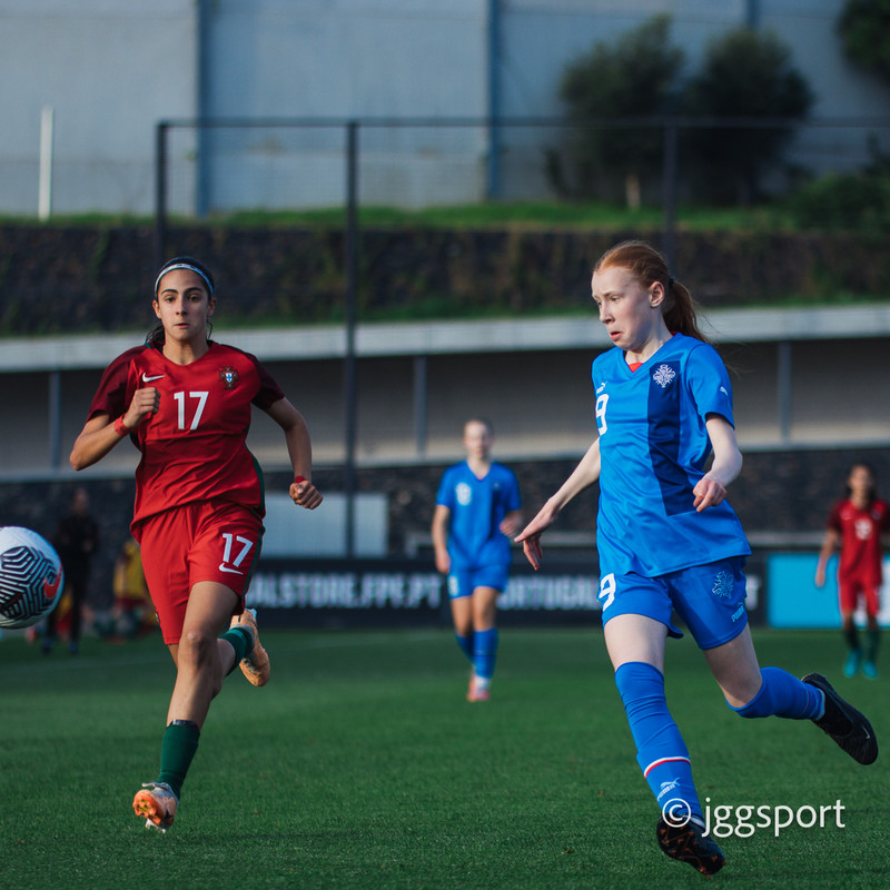 Myndaveisla 2: U15 tapaði gegn Portúgal í fyrradag