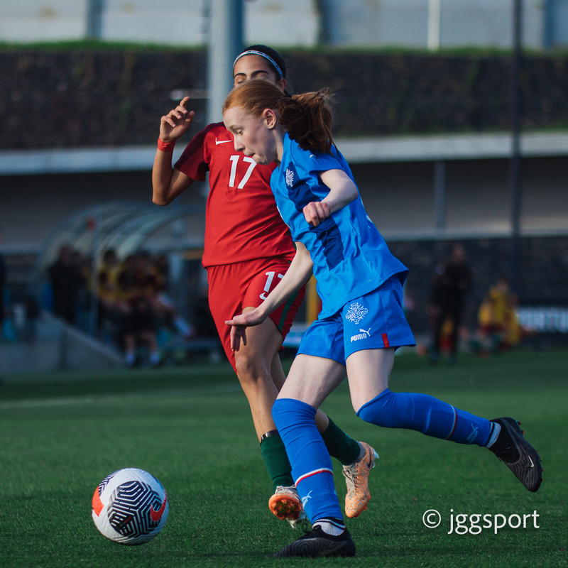 Myndaveisla 2: U15 tapaði gegn Portúgal í fyrradag
