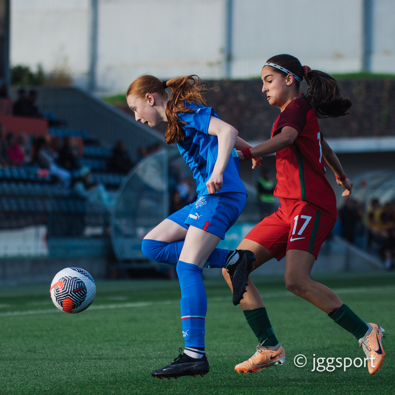 Myndaveisla 2: U15 tapaði gegn Portúgal í fyrradag