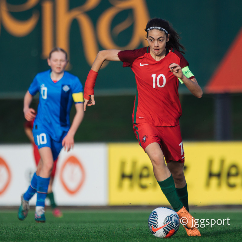 Myndaveisla 2: U15 tapaði gegn Portúgal í fyrradag