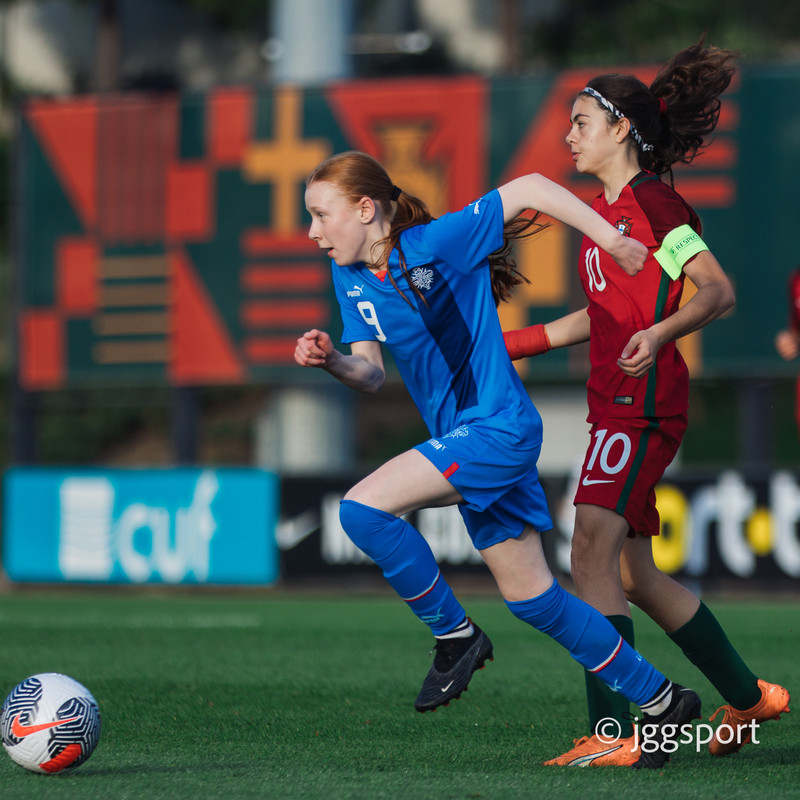 Myndaveisla 2: U15 tapaði gegn Portúgal í fyrradag