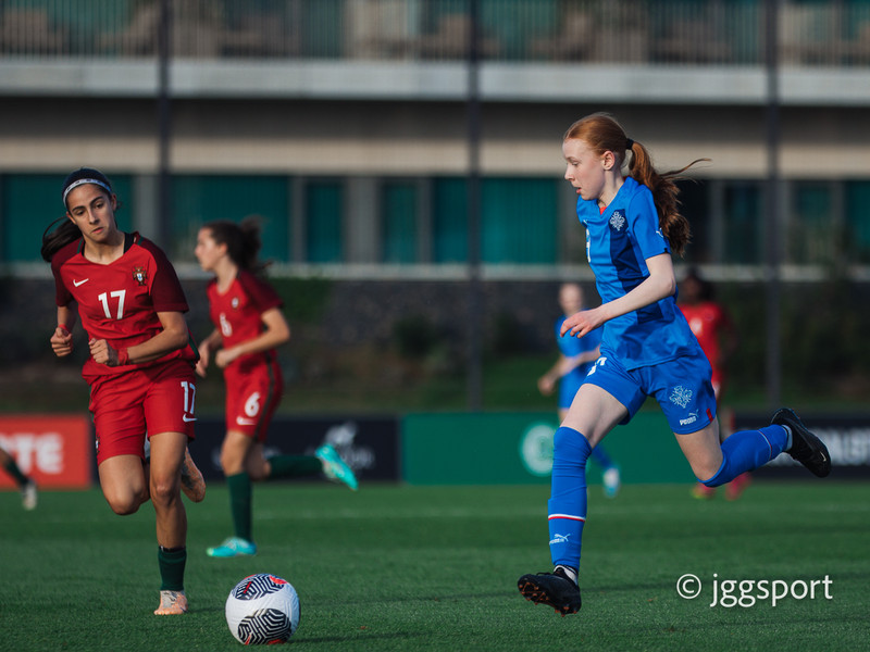 Myndaveisla 2: U15 tapaði gegn Portúgal í fyrradag