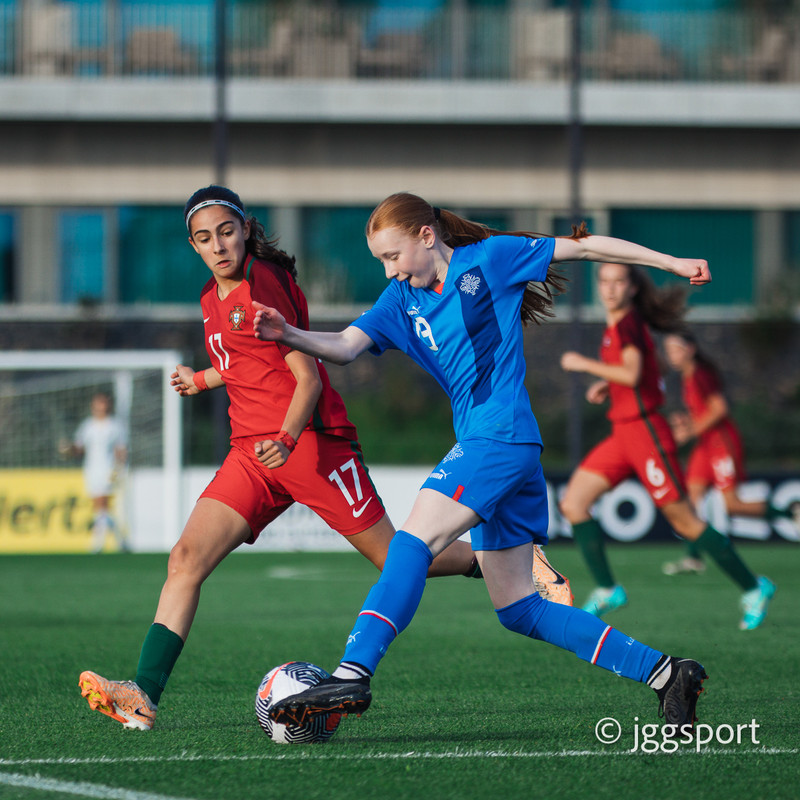 Myndaveisla 2: U15 tapaði gegn Portúgal í fyrradag