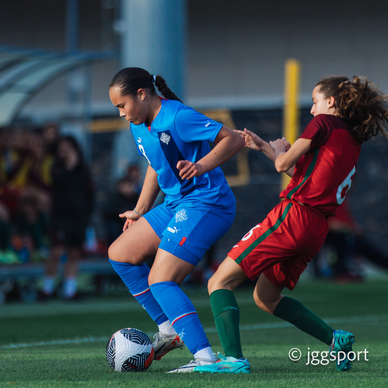 Myndaveisla 2: U15 tapaði gegn Portúgal í fyrradag