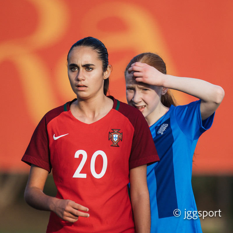 Myndaveisla 2: U15 tapaði gegn Portúgal í fyrradag