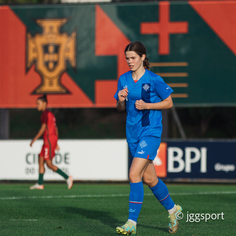 Myndaveisla 2: U15 tapaði gegn Portúgal í fyrradag