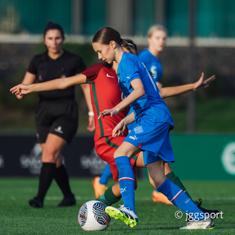 Myndaveisla 2: U15 tapaði gegn Portúgal í fyrradag