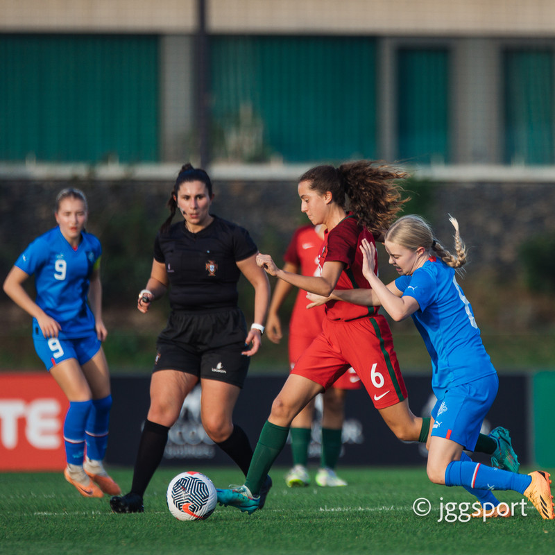 Myndaveisla 2: U15 tapaði gegn Portúgal í fyrradag