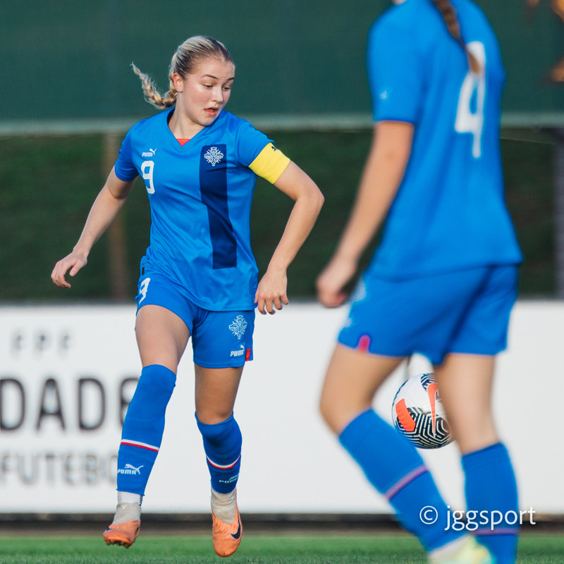 Myndaveisla 2: U15 tapaði gegn Portúgal í fyrradag