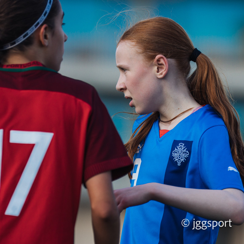 Myndaveisla 2: U15 tapaði gegn Portúgal í fyrradag