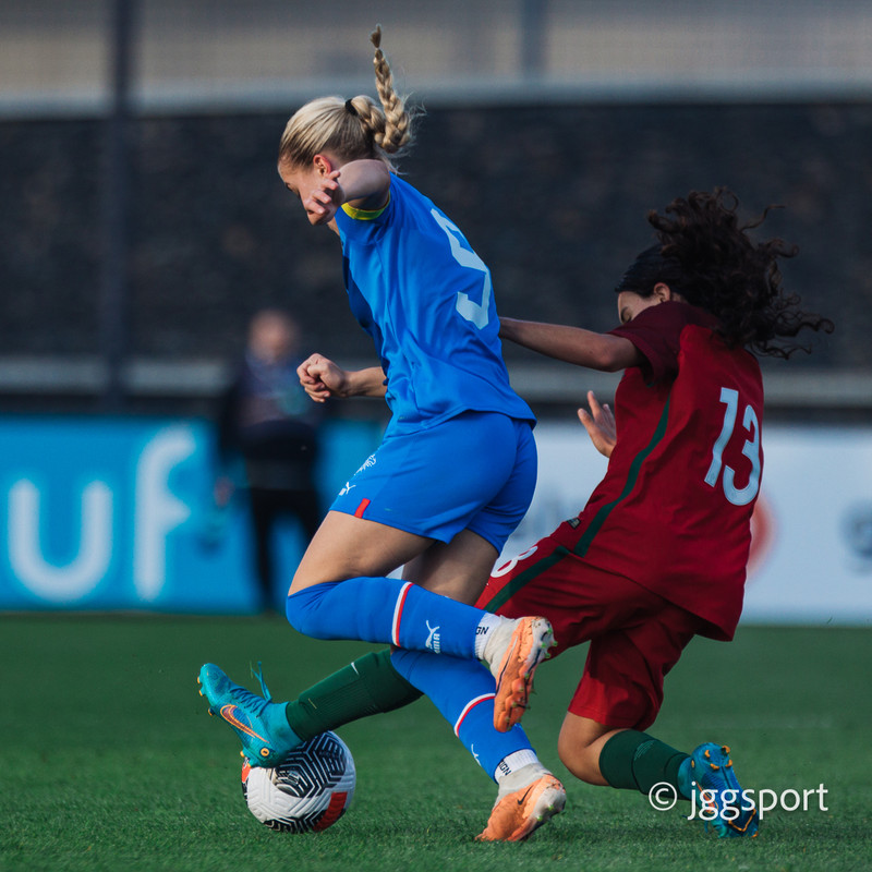 Myndaveisla 2: U15 tapaði gegn Portúgal í fyrradag