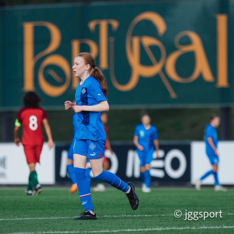 Myndaveisla 2: U15 tapaði gegn Portúgal í fyrradag